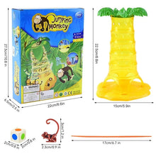 Load image into Gallery viewer, Multiplayer Tabletop Climbing Monkeys Game – Fun Interactive Parent-Child Board Game, Educational Rolling Monkey Toy for Kids
