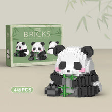 Load image into Gallery viewer, Creative DIY Assemable Animal Cute MINI Chinese Style Animal Panda Building Block Educational Boy Toys For Children Model Bricks