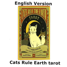 Load image into Gallery viewer, El Tarot de los Gatos – 78-Card Spanish Divination & Board Game Deck