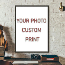 Load image into Gallery viewer, Custom Print Canvas Painting By Your Photo Canvas Poster Personal Gift Customize Figure Animal Pets Pictures Home Decor Prints