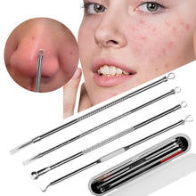 Load image into Gallery viewer, Hot Compress Blackhead Remover Vacuum Suction Acne Pore Cleaner Electric Nose Face Deep Cleansing Skin Care Device Birthday Gift