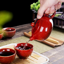 Load image into Gallery viewer, Portable Chinese Kung Fu Travel Tea Set with Carrying Bag & Gaiwan