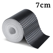 Load image into Gallery viewer, 1-10m Nano Carbon Fiber Car 3D Tape Sticker Door Mirror Paste Protector Strip DIY Protection Protective Film Waterproof Adhesive