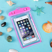 Load image into Gallery viewer, Waterproof Phone Case Universal Mobile Cover case For iPhone 13 Pro Max Phone Bag Underwater Case Phone Plastic Waterproof Underwater Pouch for Mobile Phone Case & Strap