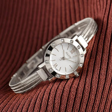 Load image into Gallery viewer, Mini Classic Golden Watch Stainless Steel Bracelet Women's Watch Japan Quartz Small Hours Fine Dress Lady Clock Girl's Gift