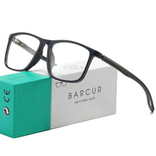 Load image into Gallery viewer, BARCUR Lightweight Sports Reading Glasses for Men & Women β Ultra-Light PC Frame Durable Presbyopia Eyewear with HD Transparent Acrylic Lenses β Comfortable Rectangle Readers for Casual Daily Wear and Outdoor Use