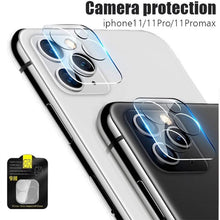 Load image into Gallery viewer, 3PCS HD Camera Lens Protector For New iPhone 14 13 12 Pro MAX Tempered Glass Cover Anti-Spy Tempered Glass Film Camera Lens Protector Tempered Glass