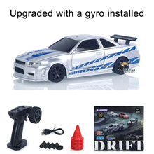 Load image into Gallery viewer, New RC Drift Car Upgraded Gyro 1/43 Racing RTR 4WD Four-wheel Drive High Speed Radio Control Model 2.4g Drift Race Car Mini Gift