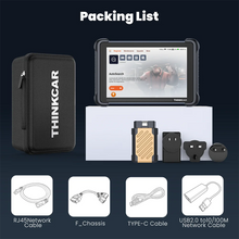 Load image into Gallery viewer, THINKCAR THINKSCAN 689BT Car OBD2 Diagnostic Tool DoIP CAN FD All System 34 Reset ECU Coding Bi-Directional Control Scan Tool