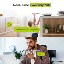 Load image into Gallery viewer, SANNCE 1080P IP Camera Smart Surveillance Camera Automatic Tracking Smart Home Security Indoor WiFi Wireless Baby Monitor