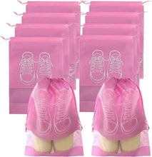 Load image into Gallery viewer, 5PCS Travel Shoe Storage Bags – Waterproof Non-Woven Large Capacity