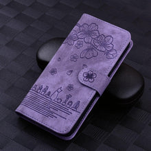 Load image into Gallery viewer, Luxury Leather Flip Phone Case For iPhone 14 13 Pro Max 11 12 Mini XR X XS Max Magnetic Wallet Bracket Cover PU Leather Stylish Case with Credit Card Holder Flip Drop Protection Shockproof Phone Cover