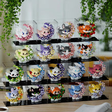 Load image into Gallery viewer, Mini Dog Cat panda raccoon Cute Pet Small Building Block Model Series Ornaments Children's Toy Christmas Birthday Gifts for Kids