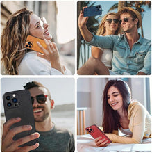 Load image into Gallery viewer, Gorgeous Luxury Genuine Leather Phone Case For iphone 13 Pro Max 12 11 14Pro Max XR XS MAX 7Plus Shockproof Cover Full Protective Slim Leather Luxury PU Flexible Bumper Non-Slip Grip Shockproof Full Body Protective Cover Men Women Phone Cases
