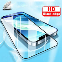 Load image into Gallery viewer, 8K HD Anti Peeping Luxury Fast Install Full Cover Glass Screen Protector For iPhone 14 13 12 11 PRO MAX MINI X XS 9H Hardness Tempered Glass Scratchproof Shatterproof Bubble Free Screen Protector For iPhone