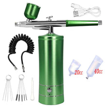 Load image into Gallery viewer, Portable Airbrush Nail Kit with Compressor - For Nails, Cake, and Crafts