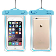 Load image into Gallery viewer, Waterproof Phone Case Universal Mobile Cover case For iPhone 13 Pro Max Phone Bag Underwater Case Phone Plastic Waterproof Underwater Pouch for Mobile Phone Case & Strap