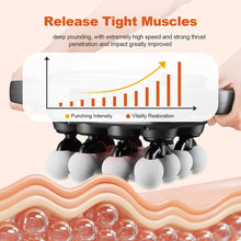 Load image into Gallery viewer, 16-Head Fascia Gun High-Frequency Vibration Body Massage Gun Waist and Back Massager Neck Shoulder Massager Muscle masajeador