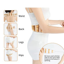Load image into Gallery viewer, Wooden Therapy Massage Roller for Back Pain Relief & Body Shaping