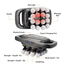 Load image into Gallery viewer, 16-Head Fascia Gun High-Frequency Vibration Body Massage Gun Waist and Back Massager Neck Shoulder Massager Muscle masajeador
