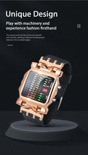 Load image into Gallery viewer, LED Watch Men Fashion Creative Crab Type Electronic Watch Luminous Binary Gift Business Style Cool Waterproof Multi Function
