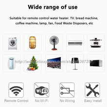 Load image into Gallery viewer, Garbage Disposal Wireless Switch, Remote Control Outlet Wireless Switch for Household Appliances, Up to 30ft. Range