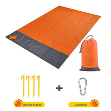 Load image into Gallery viewer, Waterproof Pocket Beach Mat β Lightweight Folding Outdoor Blanket for Camping & Picnics