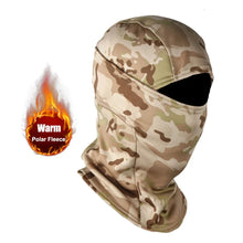 Load image into Gallery viewer, Winter Fleece Camouflage Balaclava - Cold-Proof Full Face Mask for Skiing & Cycling