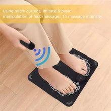 Load image into Gallery viewer, EMS Massage Electric Foot Massager Pad Fisioterapia Electrodos Estimulador Physiotherapy Massageador Healthcare Masajeador Saude