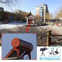 Load image into Gallery viewer, APEXEL 18X Telescope Zoom Mobile Phone Lens Telephoto Macro Camera Lenses Universal Selfie Tripod With Clip For All Smartphone