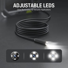 Load image into Gallery viewer, TESLONG NTS500 Industrial Endoscope Pipe Inspection Camera Car Borescope 5.0 Color Screen HD 1080p Endoscopio