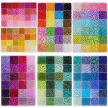 Load image into Gallery viewer, 5200Pcs Glass Rice Beads Jewelry Making Kit – 24-Grid Box for DIY Bracelets, Earrings & Kandi Accessories | Handmade Craft Supplies Set