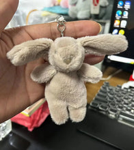 Load image into Gallery viewer, Cute Cartoon Rabbit Plush Keychain – Pompom Bag & Phone Pendant