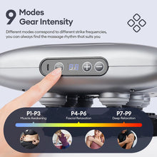 Load image into Gallery viewer, 22-Head Fascia Gun High-Frequency Vibration Body Massage Gun Back and Waist Massager Neck Shoulder Massager Muscle masajeador