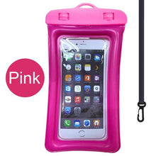 Load image into Gallery viewer, Universal Waterproof Phone Case Swim Bag For iPhone 11 13 Pro Max Water Sports Beach Pool Cover Universal Waterproof Phone Case Waterproof Phone Pouch for iPhone