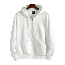 Load image into Gallery viewer, Men’s Casual Zipper Hoodie – Autumn Winter Long Sleeve Hooded Sweatshirt for Daily Wear & Sports