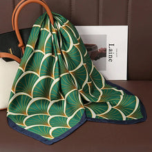 Load image into Gallery viewer, Luxury Satin Silk Square Scarf – Shawl, Hijab & Fashion Wrap 2023