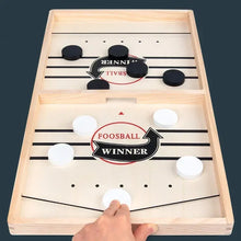 Load image into Gallery viewer, Foosball Winner Games Table Hockey Game Catapult Chess Parent-child Interactive Toy Fast Sling Puck Board Game Toys For Children