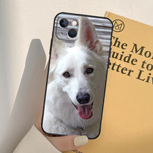 Load image into Gallery viewer, Cartoon German Shepherd Phone Case MAsk Dog Case For iPhone 13 12 Mini 11 14 Pro Max 6S 8 7 Plus SE 2022 2020 X XS Max XR Back Cover Poodle Dog Phone Case Compatible with iphone