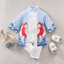 Load image into Gallery viewer, Newborn Baby Anime Cape Style Children Long Sleeve Cotton Bodysuit, Cute Kids Boys Girls Romper