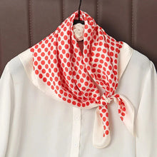 Load image into Gallery viewer, Luxury Satin Silk Square Scarf – Shawl, Hijab & Fashion Wrap 2023