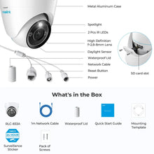 Load image into Gallery viewer, Reolink 4K PoE Security Camera 3X Zoom Outdoor 8MP IP Cam Smart AI Person/Car/Pet Detection Home Protection Surveillance Cameras