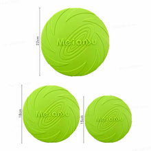 Load image into Gallery viewer, Bite-Resistant Dog Flying Disc Toy – Durable Plastic Frisbee for Outdoor Play & Puppy Training
