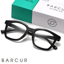 Load image into Gallery viewer, BARCUR Retro Fashionable Unique Leopard Pattern Reading Glasses for Women and Men โ Stylish Clear Prescription Eyewear with Fashion Color Options โ Trendy Rectangular Presbyopia Glasses with Personalized Gift Box for Daily Use