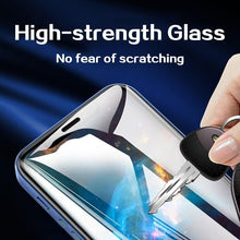 Load image into Gallery viewer, 4PCS Full Cover Protective Glass For iPhone 13 12 11 Pro Max Screen Protector For iPhone 6 7 8 Plus X XR Xs SE 2020 Mini Glass Full Glue Big Curved Edge Flexible Tempered Glass for iPhone