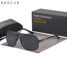 Load image into Gallery viewer, BARCUR Polarized Sports Sunglasses for Men Fashionable Fishing Driving Hiking and Outdoor Eyewear UV400 Protection Gradient Lenses
