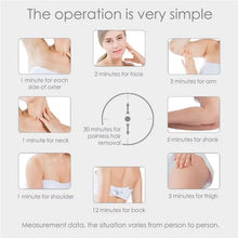 Load image into Gallery viewer, Home Mini Permanent Handheld 999999 Flash IPL Laser Hair Removal Device for Men and Women Painless Personal Care