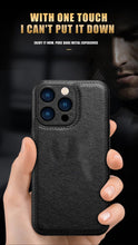Load image into Gallery viewer, Luxury PU leather Phone Case For iPhone 14 13 Pro Max 12Pro 11Pro Max 13 12 Pro XS MAX XR X SE 7 8 plus Fashion Back Cover Leather Back Case for iPhone 14 Pro Shockproof Cover for iPhone