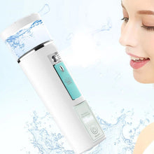 Load image into Gallery viewer, 50ml Mini Nano Mist Sprayer Portable Facial Steamer Nebulizer Face Spray Spa Skin Moisturizing Handy Humidifier Skin Tester