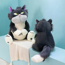 Load image into Gallery viewer, Japanese Funny Lucifer Cat Doll Plush Toy Doll Lucifer Bad Cat Pillow Carol Cat Plush Toy Birthday Gift Girl